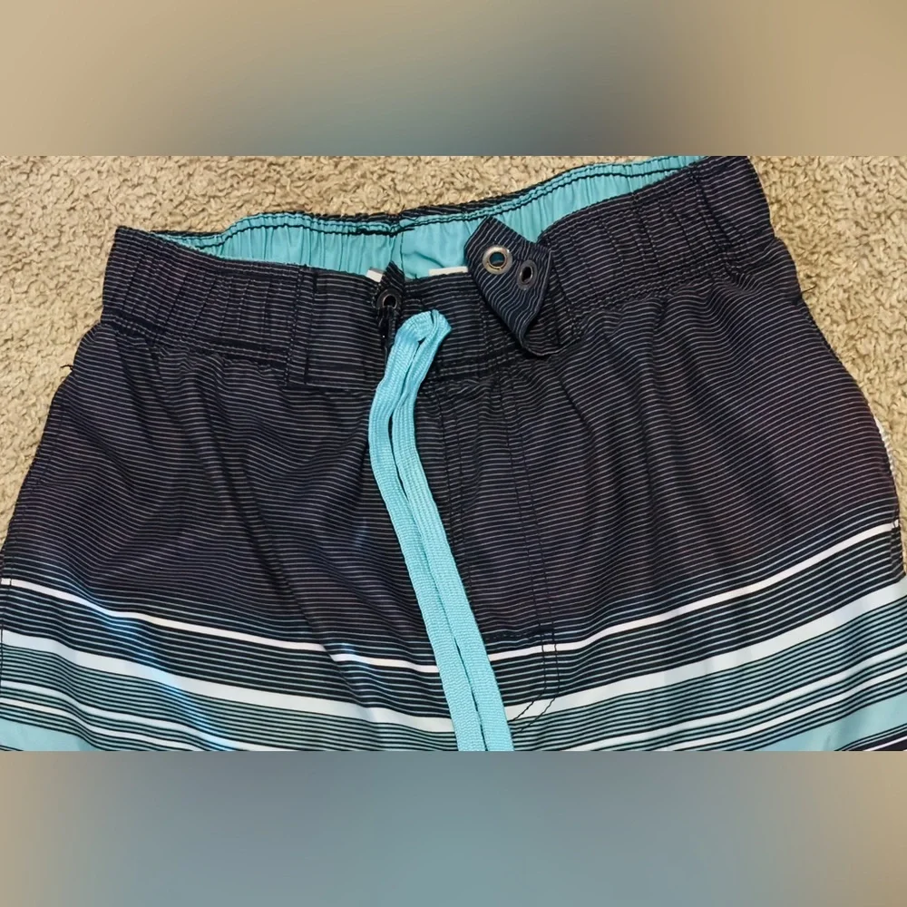 Men’s Tru Cal Multicolored w/ Pockets‎ Swim Trunks Size Small